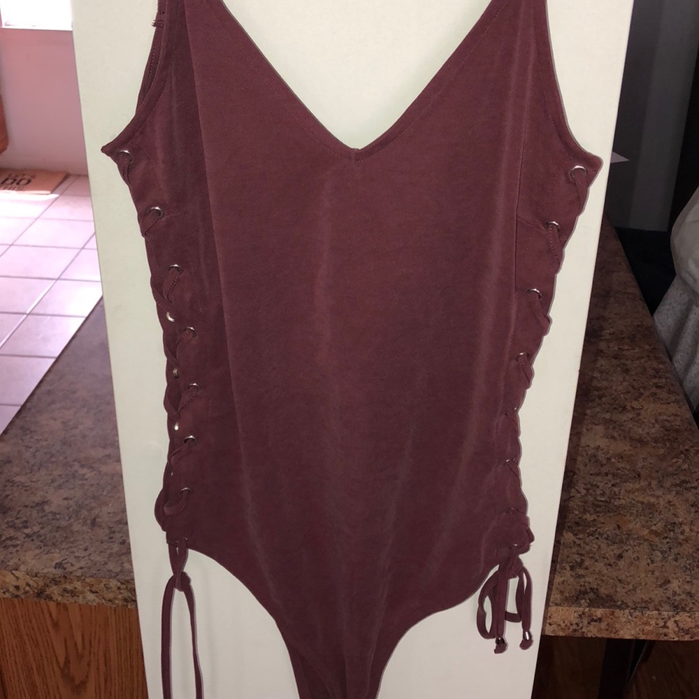 Mauve Body Suit